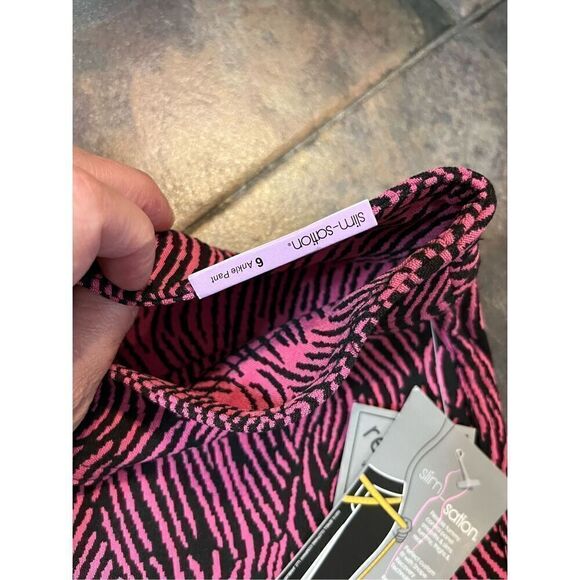 NWT Slim-sation by Multiples Reversible Pull-on Ankle Pants 6 - Picture 11 of 14